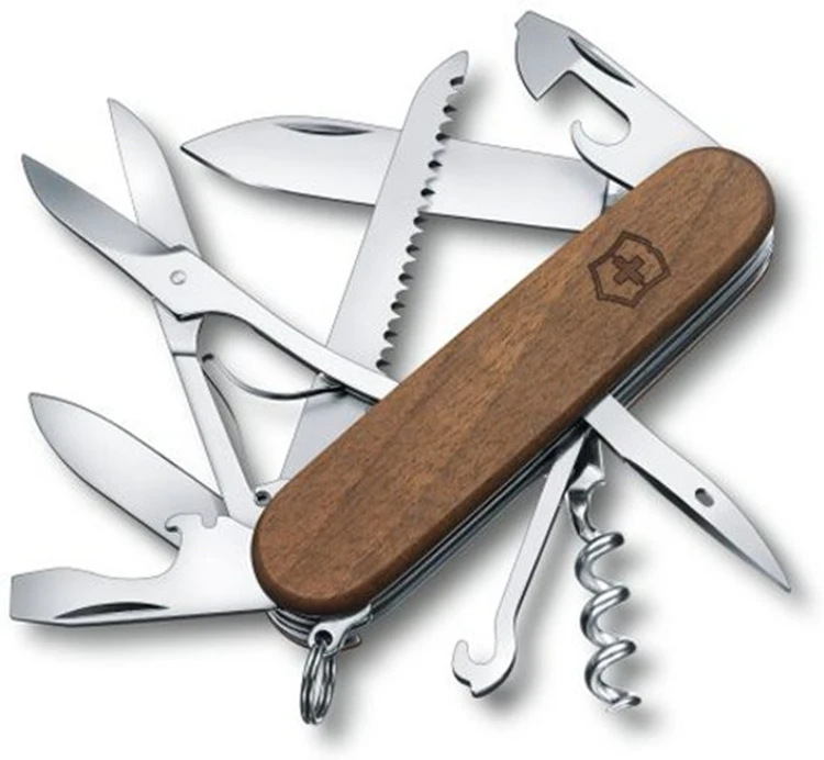 Victorinox Huntsman Wood Zakmes 1 Victorinox Huntsman Wood Zakmes