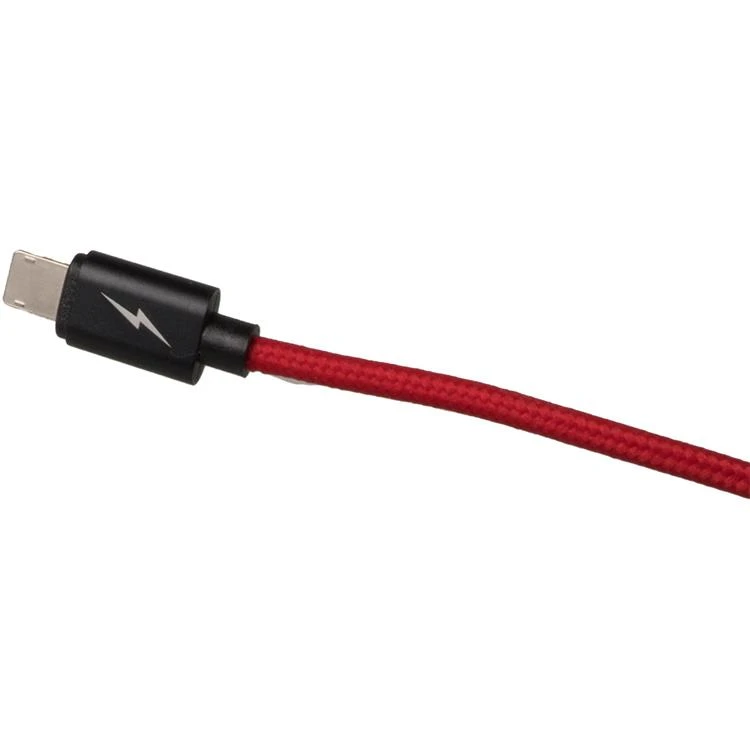 Rubytec Charge Micro Usb & Lightning Cable Red 30 4 Rubytec Charge Micro Usb & Lightning Cable Red 30 - Afbeelding 4