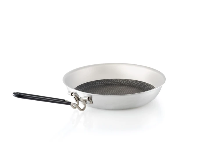 Gsi Outdoors Glacier Stainless Steel Frypan - 8" Pan 1 Gsi Outdoors Glacier Stainless Steel Frypan - 8" Pan