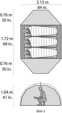 Msr Elixir 3 Tent - Green V2 Trekkerstent 9 Msr Elixir 3 Tent - Green V2 Trekkerstent -Victorin Winkel 3519065 67529 msr elixir 3 tent green v2 trekkerstent 50