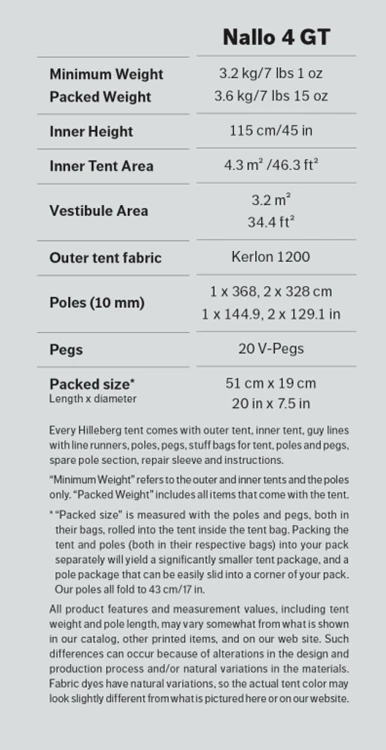 Hilleberg Nallo 4 Gt Trekkerstent 3 Hilleberg Nallo 4 Gt Trekkerstent - Afbeelding 3