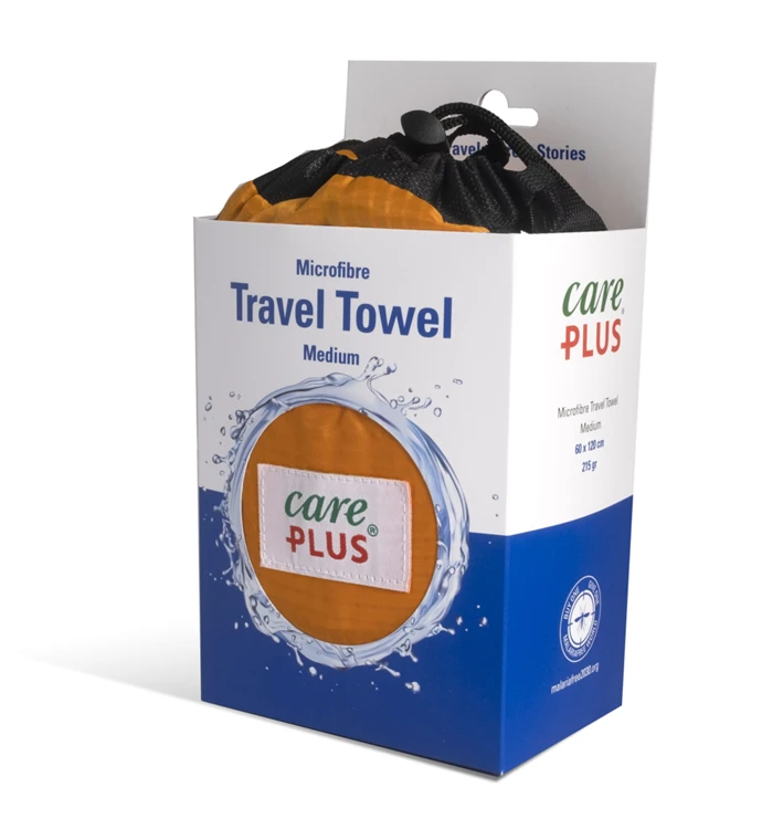 Care Plus Travel Towel - Microfibre 60X120cm, Copper Reishanddoek 1 Care Plus Travel Towel - Microfibre 60X120cm, Copper Reishanddoek