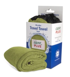 Care Plus Travel Towel - Microfibre 40X80cm, Pesto Reishanddoek