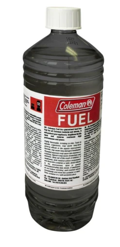 Coleman Liquid Fuel 1L Black Bottle White Cap