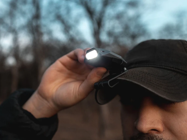 Nebo Einstein Cap Hoofdlamp 2 Nebo Einstein Cap Hoofdlamp - Afbeelding 2