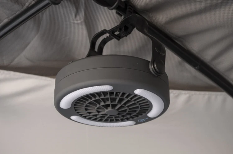 Bo-Camp - Ventilator/Hanglamp - 110 Lumen Zaklamp 5 Bo-Camp - Ventilator/Hanglamp - 110 Lumen Zaklamp - Afbeelding 5