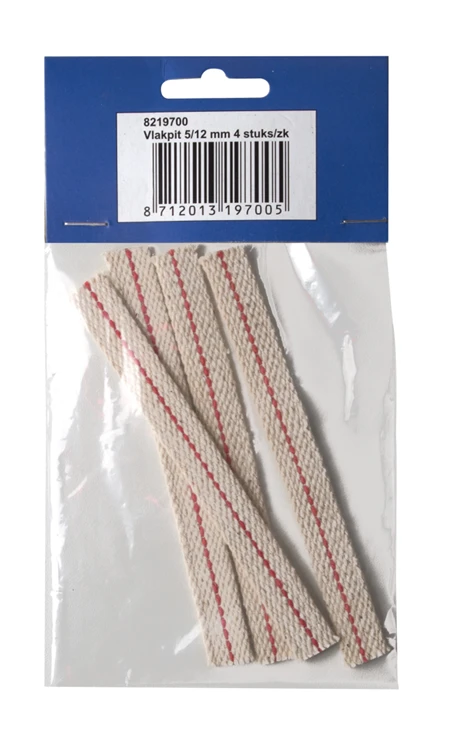 Bo-Camp Flat Wick 4 Stuks Lantaarn Lont 1 Bo-Camp Flat Wick 4 Stuks Lantaarn Lont