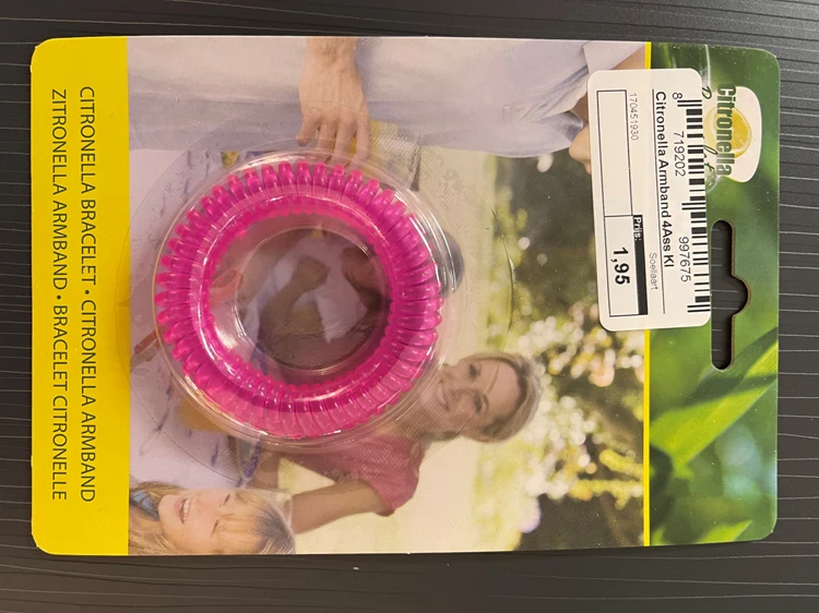 Citronella Armband 4Ass Kl 1 Citronella Armband 4Ass Kl