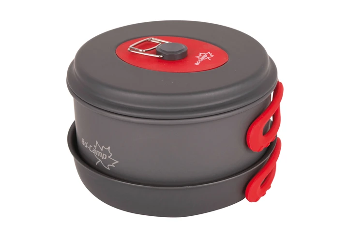 Bo-Camp - Pannenset - Explorer - 4-Delig - Hard Anodized Pan 4 Bo-Camp - Pannenset - Explorer - 4-Delig - Hard Anodized Pan - Afbeelding 4