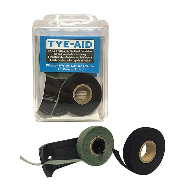 Tye-Aid - Klittenband Set - Inclusief Snijmes - Multifunctioneel 1 Tye-Aid - Klittenband Set - Inclusief Snijmes - Multifunctioneel