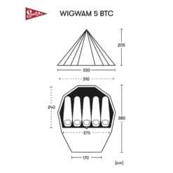 Spatz Wigwam 5 Btc Familietent 11 Spatz Wigwam 5 Btc Familietent -Victorin Winkel 4347674 7615523298860 0
