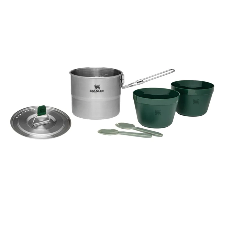 Stanley The Stainless Steel Cook Set For Two 1.0L / 1.1Qt Kooktoestel 1 Stanley The Stainless Steel Cook Set For Two 1.0L / 1.1Qt Kooktoestel