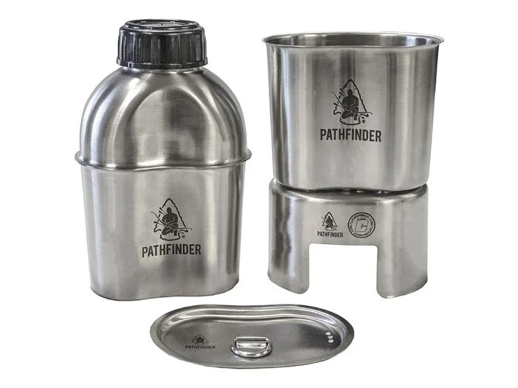 Pathfinder Rvs Veldfles Kookset Drinkfles 1 Pathfinder Rvs Veldfles Kookset Drinkfles