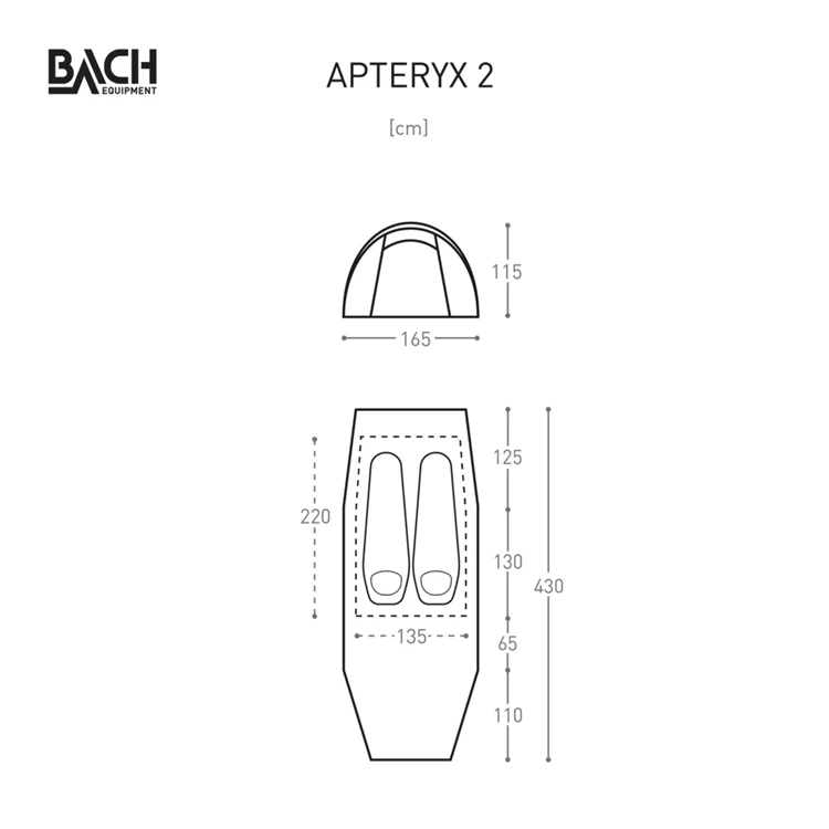 Bach Apteryx 2 Trekkerstent 3 Bach Apteryx 2 Trekkerstent - Afbeelding 3