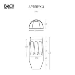 Bach Apteryx 3 Trekkerstent 6 Bach Apteryx 3 Trekkerstent -Victorin Winkel 5626852 7615523298785 2