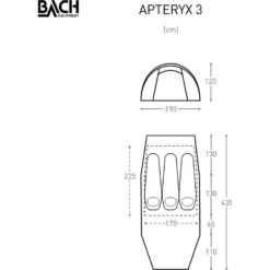 Bach Apteryx 3 Trekkerstent 7 Bach Apteryx 3 Trekkerstent -Victorin Winkel 5626853 7615523298785 3