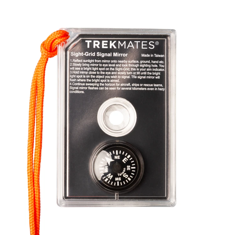 Trekmates Signal Mirror With Compass And Float Signaalspiegel 1 Trekmates Signal Mirror With Compass And Float Signaalspiegel