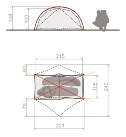 Vaude Space Seamless 1-2P Trekkerstent 8 Vaude Space Seamless 1-2P Trekkerstent -Victorin Winkel 7743564 4052285996598 3
