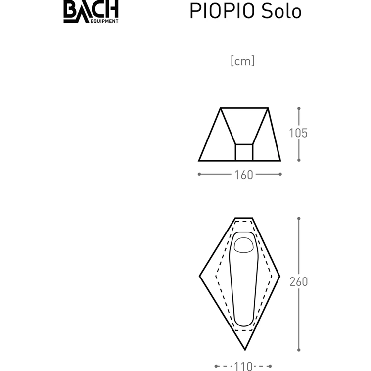 Bach Piopio Solo Trekkerstent 5 Bach Piopio Solo Trekkerstent - Afbeelding 5